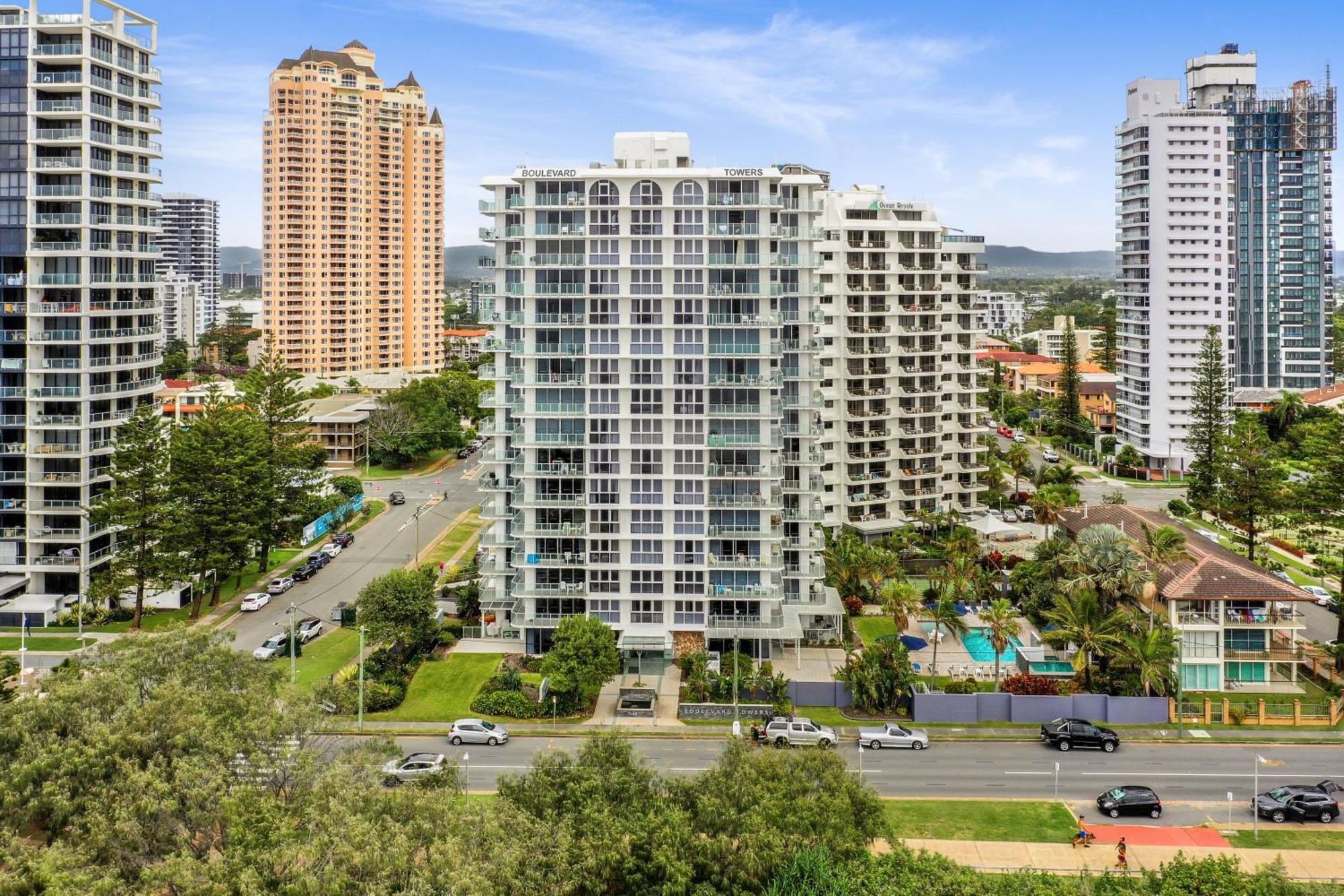 Boulevard Towers On Broadbeach Gold Coast Exteriér fotografie